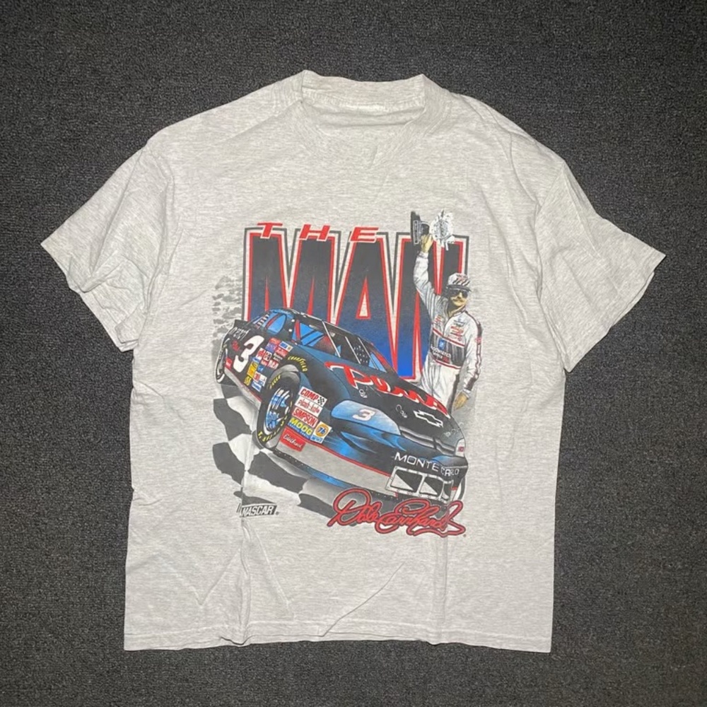 vintage nascar dale Earnhardt #3 goodwrench Monte Carlo graphic shirt size large